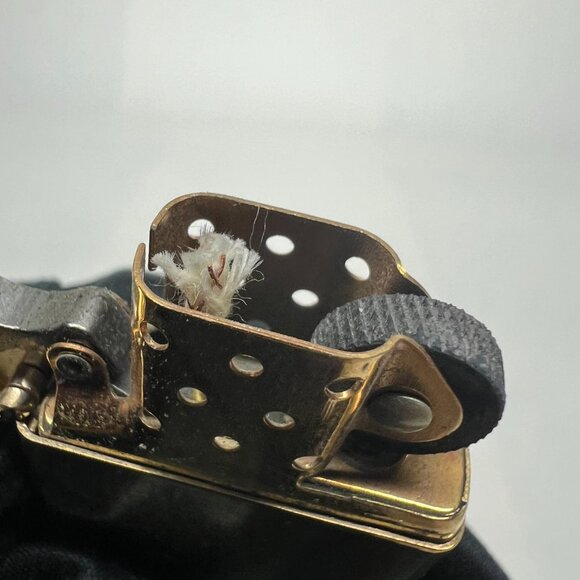 Zippo Vintage Brass Lighter Engraved "Allen (front) Happy Birthday 1986 (back) - Picture 3 of 4